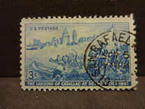 [The 250th Anniversary of The Landing of Cadillac, type RM]