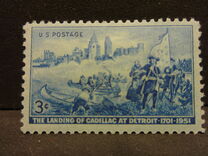 [The 250th Anniversary of The Landing of Cadillac, type RM]