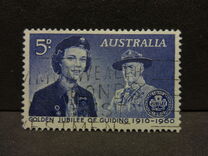 [Golden Jubilee of Guiding, 1910-1960, type FW]