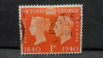 [Queen Victoria and King George VI, type CZ1]