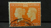 [Queen Victoria and King George VI, type CZ3]