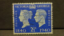 [Queen Victoria and King George VI, type CZ4]