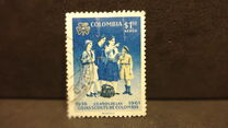 [Airmail - The 30th Anniversary of Colombian Boy Scouts and 25th Anniversary of Colombian Girl Scouts, ประเภท ACT1]