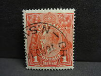 [King George V - Different Watermark, type B18]
