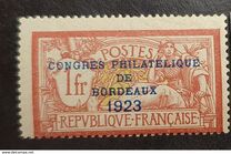 [Philatelist Congress in Bordeaux, тып AE]