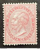 [King Victor Emmanuel II, 1820-1878  - New Design, タイプ I]