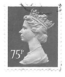 [Queen Elizabeth II. 2-Band Phosphor, typ IB72]