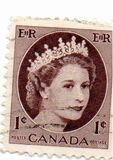 [Queen Elizabeth II - Normal Paper, See 1962 for Fluorescent Stripes, տեսակ GT]