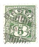 [Helvetia - Cross & Shield - Fiber Paper, प्रकार L3]