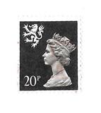 [Queen Elizabeth II - New Values & Colors, type D40]