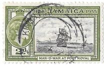 [The 300th Anniversary of Jamaica's Status as British Territory, type DV]