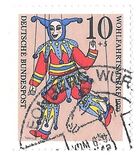 [Charity Stamps - Marionettes, típus QM]