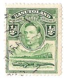 [King George VI and Landscape, type D]