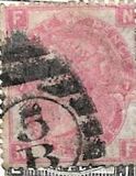 [Queen Victoria - Large White Control Letters in Corners, Tüüp K1]