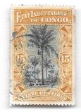 [Pictures from Congo - Inscription: "ETAT INDEPENDANT DU CONGO", प्रकार K]