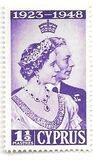[The 25th Wedding Anniversary of King George VI and Queen Elizabeth, type AX]