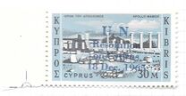 [Stamps of 1962 Overprinted "U. N. - Resolution - on Cyprus - 18 Dec. 1965", տեսակ DR2]