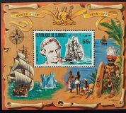 [The 200th Anniversary (1979) of the Death of Captain James Cook, Tip CO]