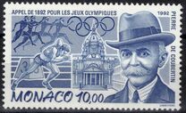 [The 100th Anniversary of Pierre de Coubertin's Proposal for Revival of the Olympic Games, type CDC]