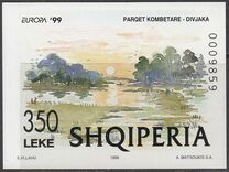 [EUROPA Stamps - Nature Reserves and Parks - Divjaka-Karavasta National Park, type BXH]