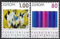 [EUROPA Stamps - Contemporary Art, type AKU]
