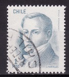 [Diego Portales, Politician - Inscribed "D. PORTALES", type WK]