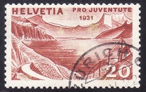 [Pro Juventute - Landscapes - Alexander Vinet, 类型 JJ]