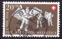 [Pro Patria - Zurich - The 600th Anniversary of the Confederation, type VD]