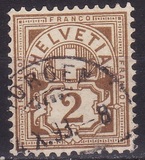 [Helvetia - Cross & Shield - Fiber Paper, प्रकार L]
