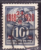 [Stamps of 1922-1925 Surcharged in Red or Black, type AB2]