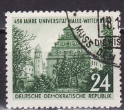 [The 450th Anniversary of Halle University, type BM]