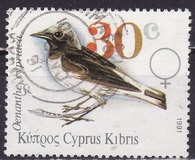 [Birds - Cyprus Wheatear, Typ WI]