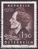 [100th Anniversary of Gustav Mahler, Tip XF]