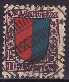 [Pro Juventute 1920 - Coats of Arms of Cantons (Valid from 1-12-1920 to 30-4-1921), type AU]