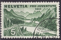 [Pro Juventute - Landscapes - Alexander Vinet, type JH]