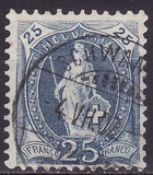 [Definitive 1899-1903 - Standing Helvetia - White Paper, type M7]