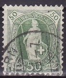 [Definitive 1899-1903 - Standing Helvetia - White Paper, type M9]