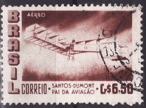 [Airmail - The 50th Anniversary of the Dumont's First Heavier-than-air Flight, type AGO]