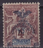 [The 50th Anniversary of French Occupation - Previous Issues Overprinted "CINQUANTENAIRE 24 SEPTEMBRE 1853 1903", 类型 M2]