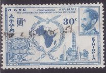 [Airmail - Conference of Independent African States, Accra, Tip LL2]