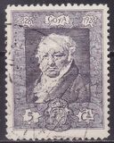 [The 100th Anniversary of the Death of Francisco de Goya, 1746-1828 - Inscription "1828 - GOYA - 1928", Tip CN1]