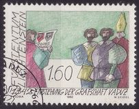 [The 650th Anniversary of the Independent County Vaduz, type AKP]