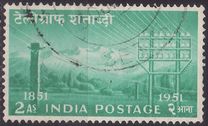 [The 100th Anniversary of Indian Telegraphs, type CI]