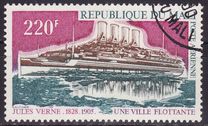 [Airmail - The 70th Anniversary of the Death of Jules Verne, 1828-1905, type PD]