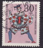 [Charity Stamps - Marionettes, típus QO]