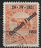 [New Daily Stamps from 1919 Overprinted "24-IV-1921 - Costituente Fiumana", Typ AU3]