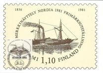 [Stamp exhibition NORDIA 1981, typ WO]