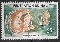 [Pesci - Tipografia: Atelier de Fabrication des Timbres-Poste, Paris, Scrivi J]