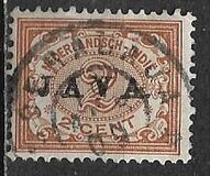 [Numeral Stamps & Queen Wilhelmina - Stamps of 1902-1905 Overprinted "JAVA", type F9]