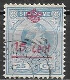 [Surcharged with Crown and Value, type S]